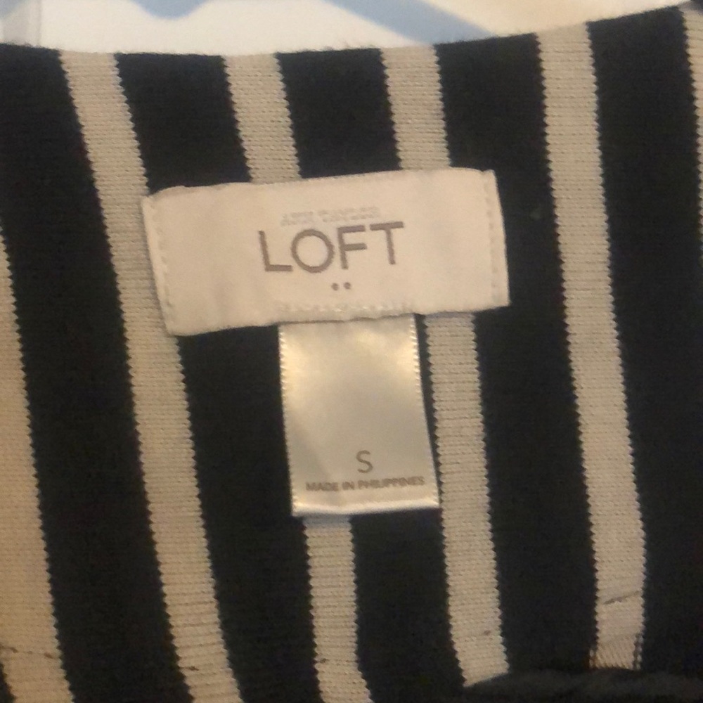 LOFT cotton cropped blazer - Picture 6 of 7